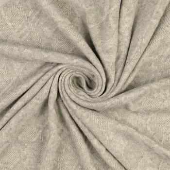 Viskose Strick-Jacquard, melange in olive
